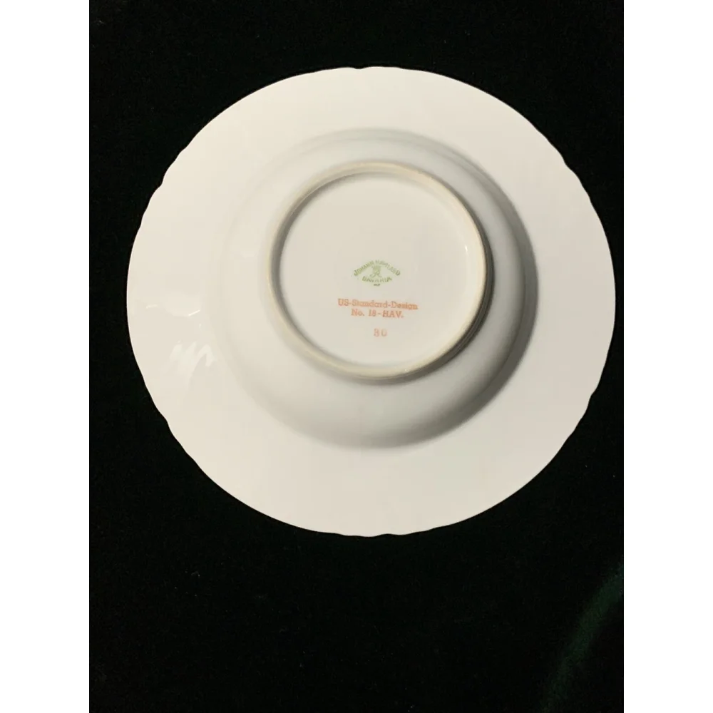 Johann Haviland Bavaria Germany Rim Soup Bowl‎ JOH22 No 18-HAV Excellent